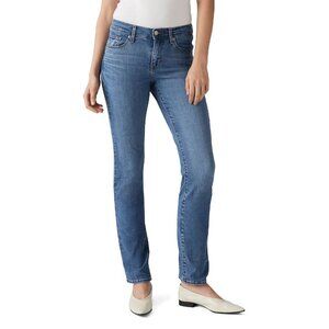 Women's Levi's® Classic Straight-Leg Jeans Color: Lapis Speed Size: 27(US 4)M